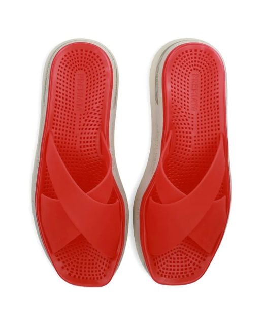 Premiata Red Moura Slides
