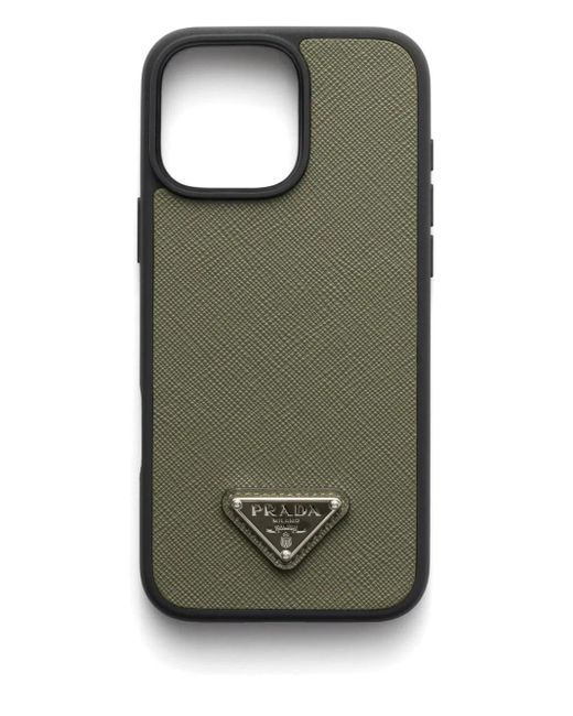 Prada メンズ グリーン Iphone 16 Pro Max ケース
