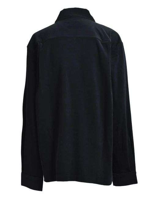 BREATH Black Script-Logo Shirt for men