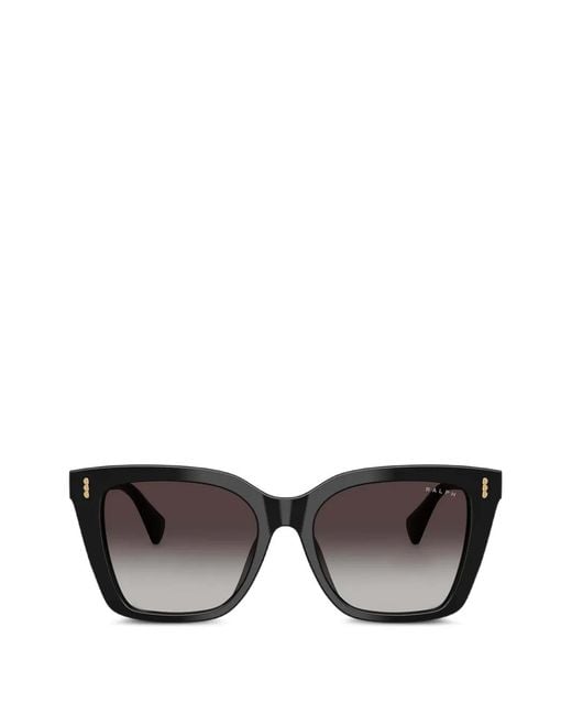 Polo Ralph Lauren Black Square Frame Sunglasses