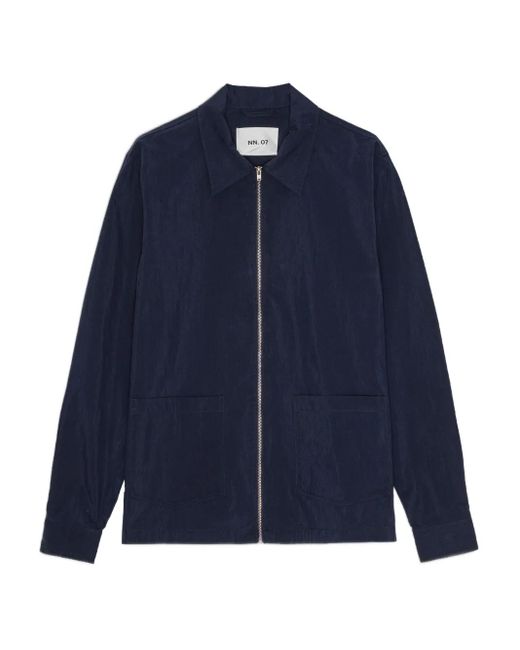 Chaqueta utility con cremallera NN07 de hombre de color Blue