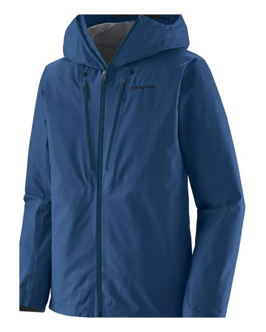 Patagonia Blue X Triolet Zip Hooded Jacket for men