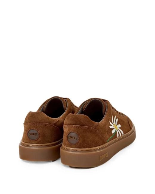 Baskets Runner Twentyfive À Fleurs Brodées Camper pour homme en coloris Brown