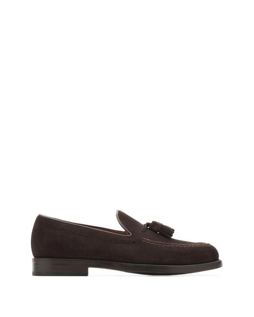 Lottusse White Class Leather Loafers for men