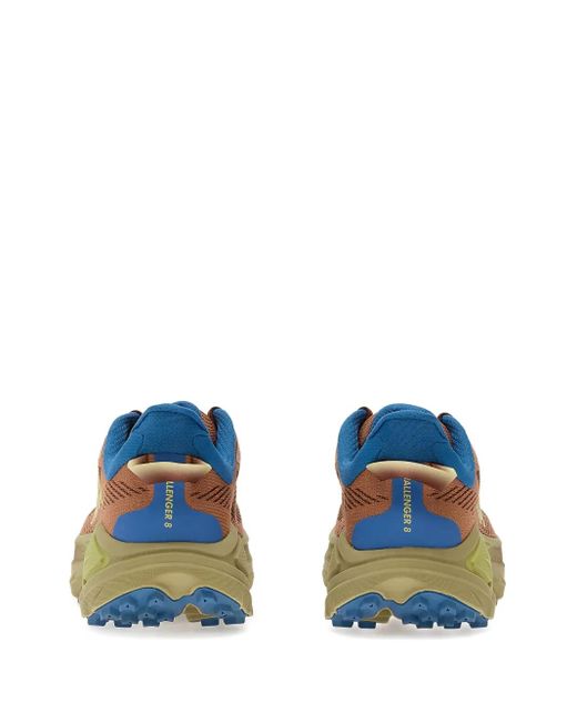 Hoka One One Brown Challenger 8 Mesh-Panelled Sneakers for men
