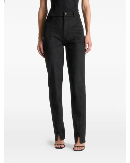 Pantalon À Chevilles Zippées Manière De Voir en coloris Black