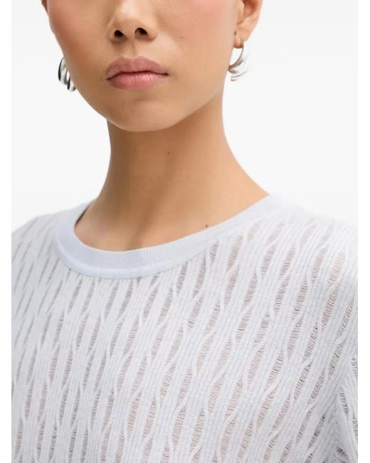 Patrizia Pepe White Short-Sleeves T-Shirt