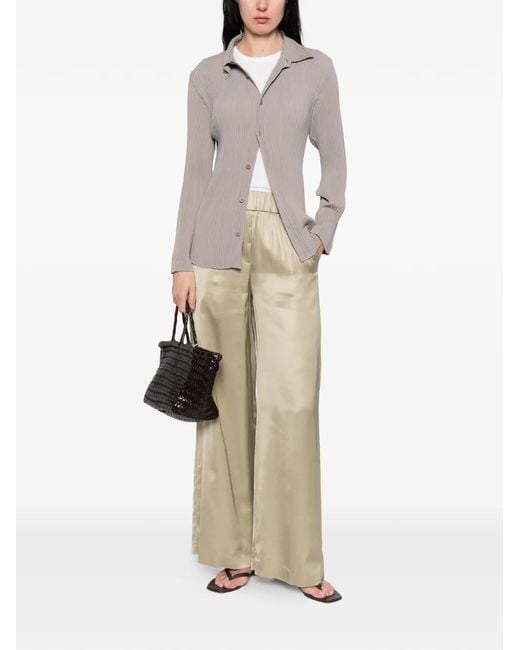Peserico Natural Elasticated Trousers