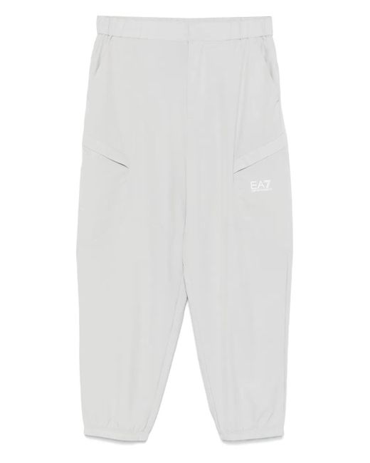 メンズ EA7 トラックパンツ White