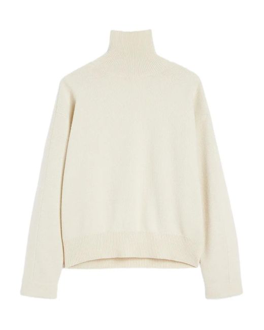 Jil Sander ハイネック セーター White