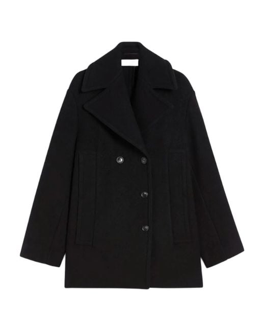 Sportmax Tabella Jas in het Black
