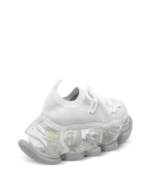 grounds White Skyscraper Sneakers