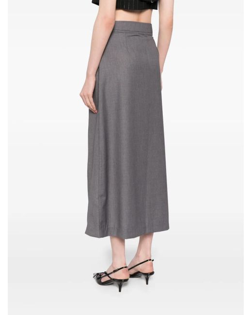 B+ AB Gray Midirock Mit Schlitz