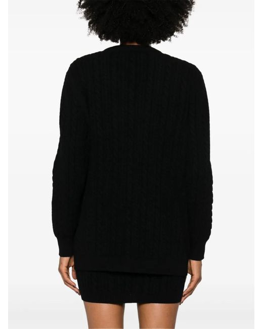 Alessandra Rich Black Cardigan