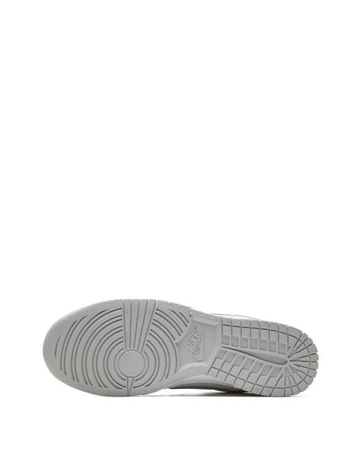 Nike White Dunk Low Retro /Platinum" Sneakers