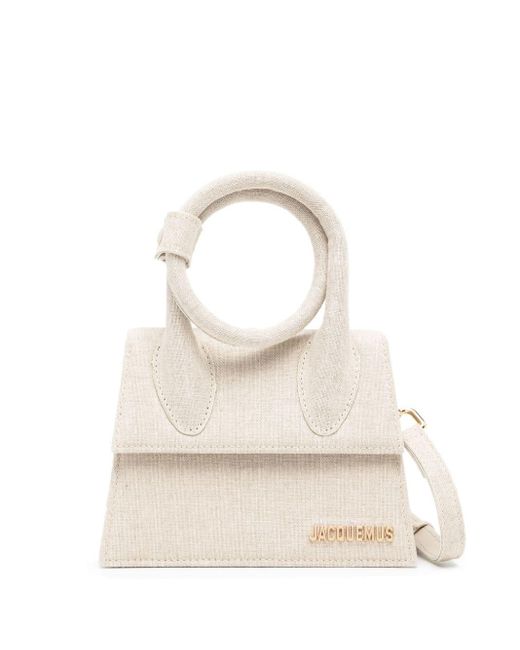 Jacquemus Le Chiquito Noeud ミニバッグ White