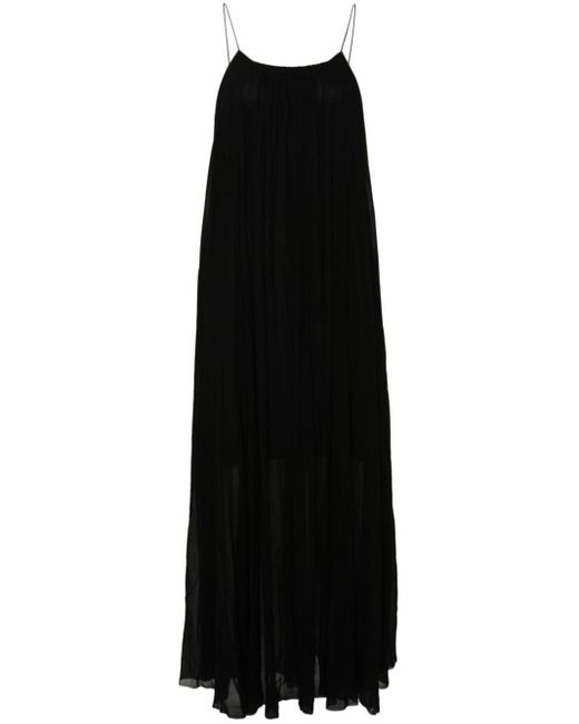 Rodebjer Black Solin Slip-on Maxi Dress