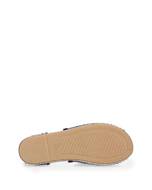 Fly London Red Braided Trim Espadrilles