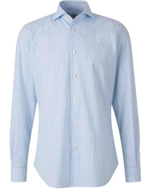 Camicia di Vincenzo Di Ruggiero in Blue da Uomo