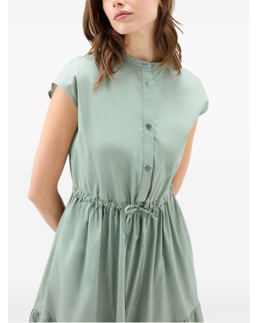 Woolrich Green Stufiges Kleid