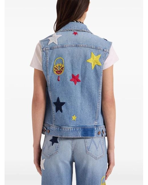 LaDoubleJ Blue X Mother The Clean Armhole Drifter Vest