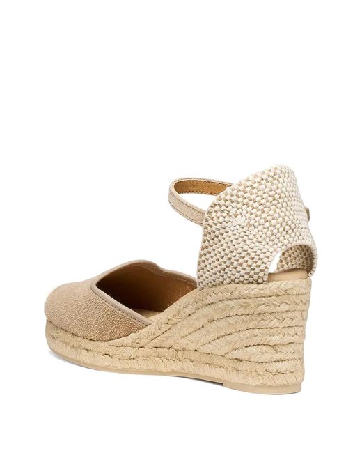 Geox Natural Gelsa Low Wedges Espadrille