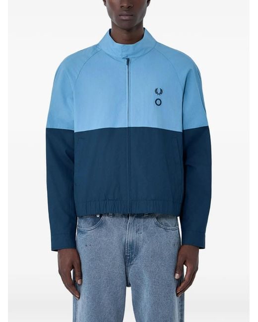 Fred Perry Blue X Criag Logo-Embroidery Jacket for men
