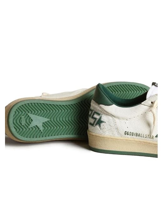 Golden Goose Deluxe Brand Green Ball Star Trainers