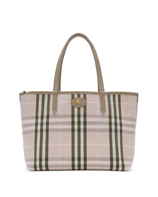 Burberry Natural Small Reversible Bloomsbury Tote