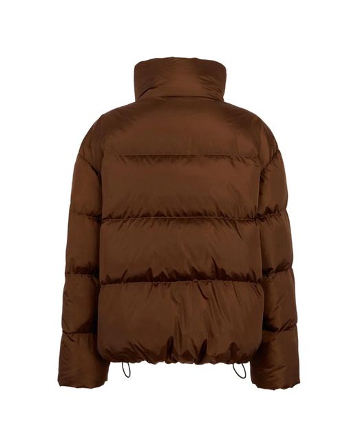 DSquared² Brown D2 Upside Down Puffer Jacket