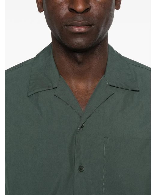 Oamc Peacemaker Green Short-Sleeves Shirt for men