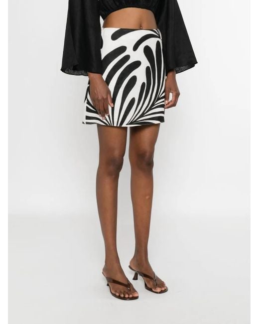 Cala De La Cruz Black Eve Mini Skirt