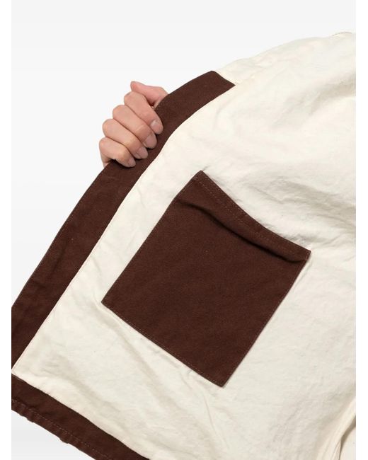 Chaleco Boro Con Efecto Envejecido KAMIYA de hombre de color Brown