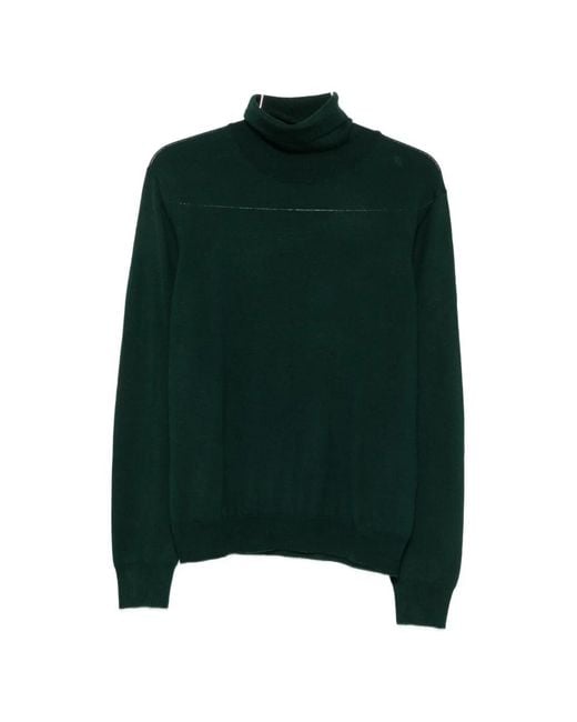 Tagliatore Green Long-Sleeves Sweater for men