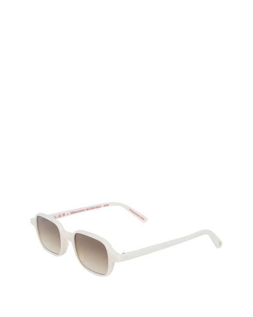 Ermanno Scervino White Marrakech Sunglasses