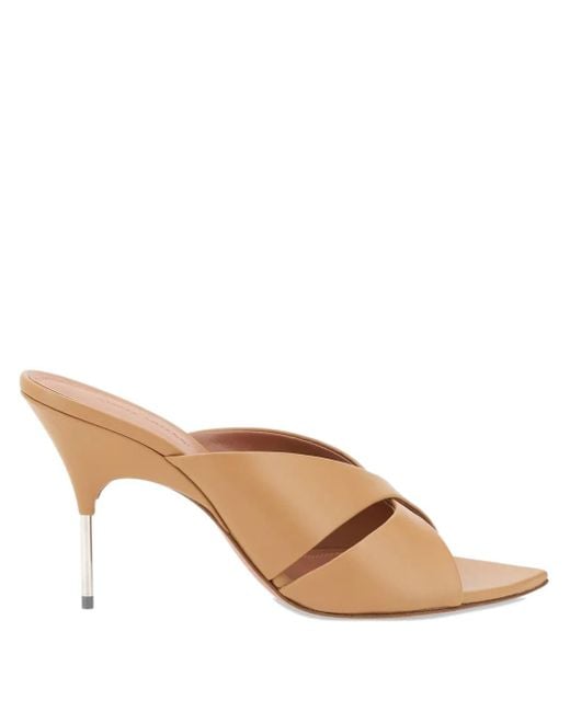 AMINA MUADDI Natural Samantha Sandals