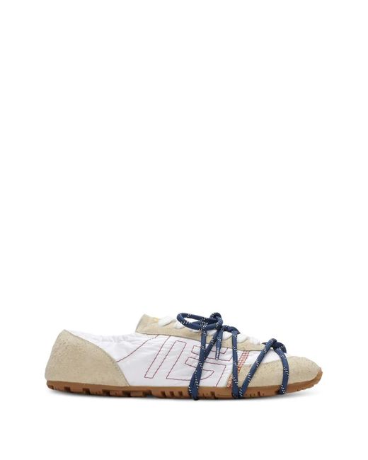Balmain White Racer 45 Trainers