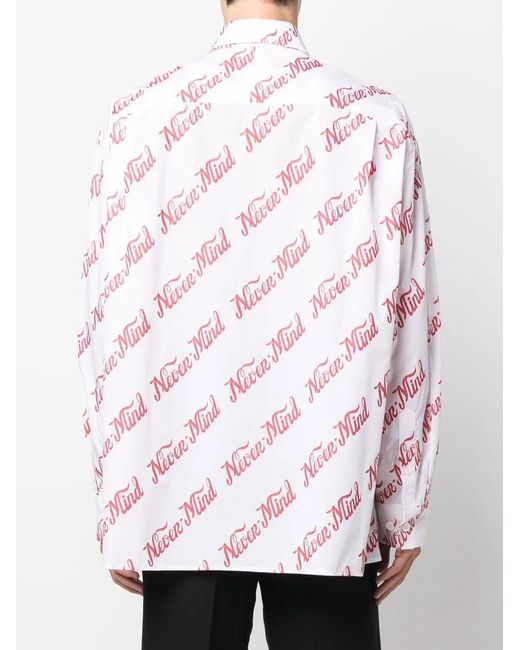 Etudes Studio Pink Nevermind Long-Sleeved Shirt for men