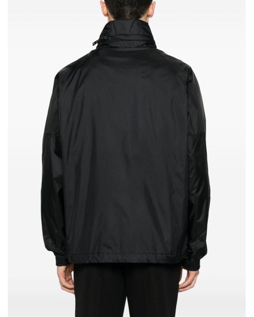 Moncler Black Lightweight Hooded Jacket for men