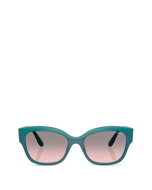 Vogue Eyewear Blue Square-Frame Sunglasses