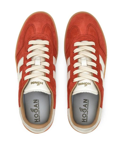 Baskets Cool Hogan en coloris Red