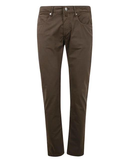 Incotex Straight Broek in het Gray voor heren