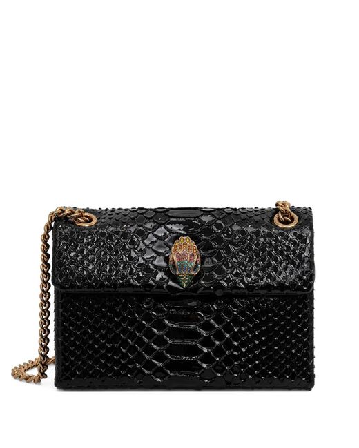 Kurt Geiger Black Embellished Chain Cross Body Bag