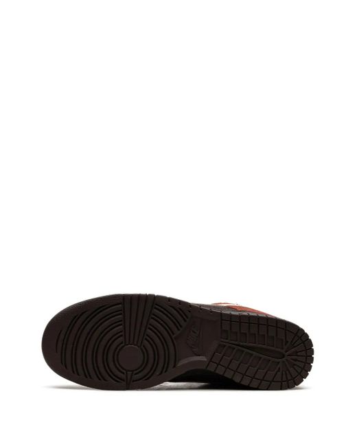 Nike Brown Dunk Low Panda" Sneakers