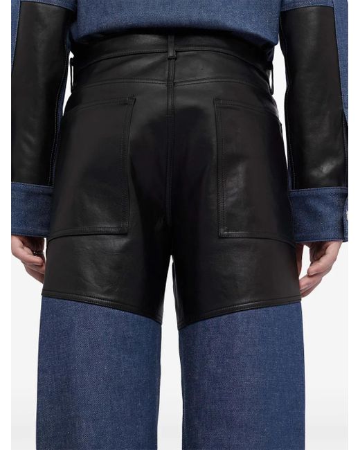 メンズ Jil Sander パネル パンツ Blue