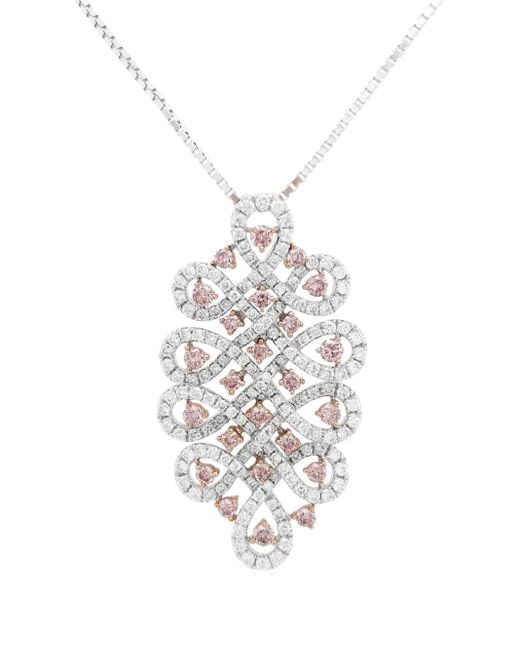 HYT Jewelry White 18Kt Platinum Necklace