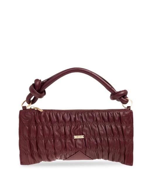 Cult Gaia Purple Hera Nano Shoulder Bag