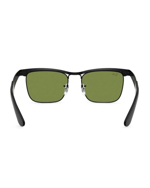 Ray-Ban Green Wayfarer Deluxe Sonnenbrille