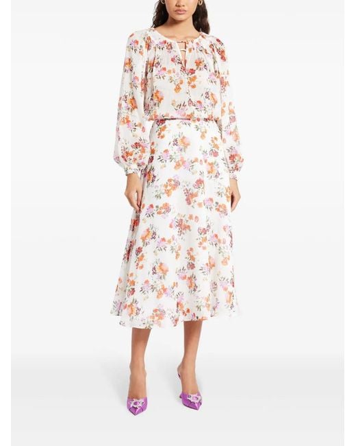 Aje. White Cyma Blouse