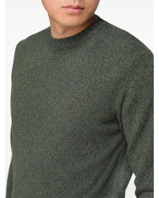 XC Green Crew-Neck Sweater for men